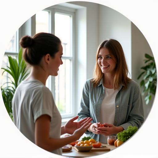 Professional nutrition consultation at The Balanced Plate Clinic Manchester